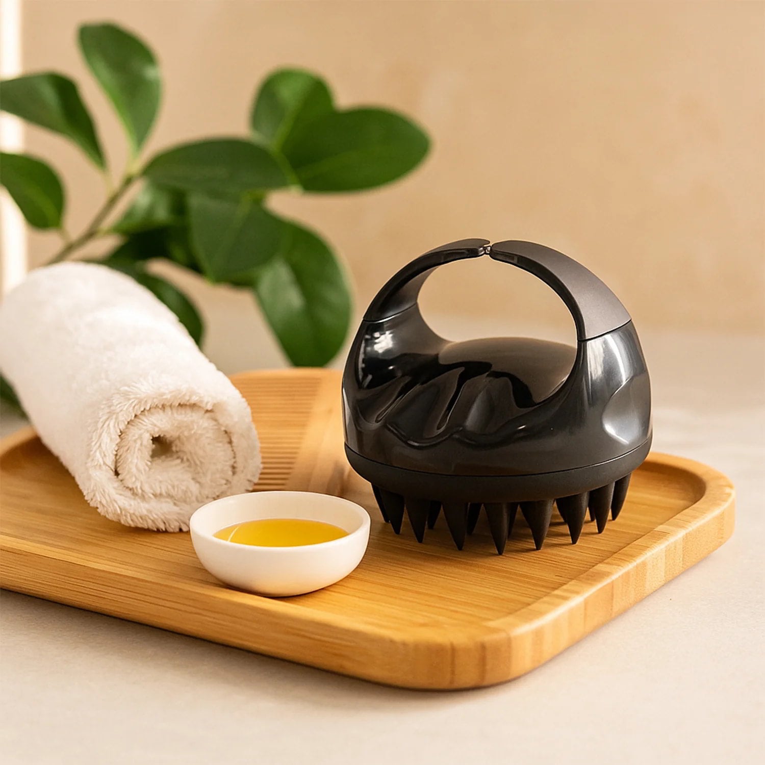 Scalp Massager Shampoo Brush Silicone