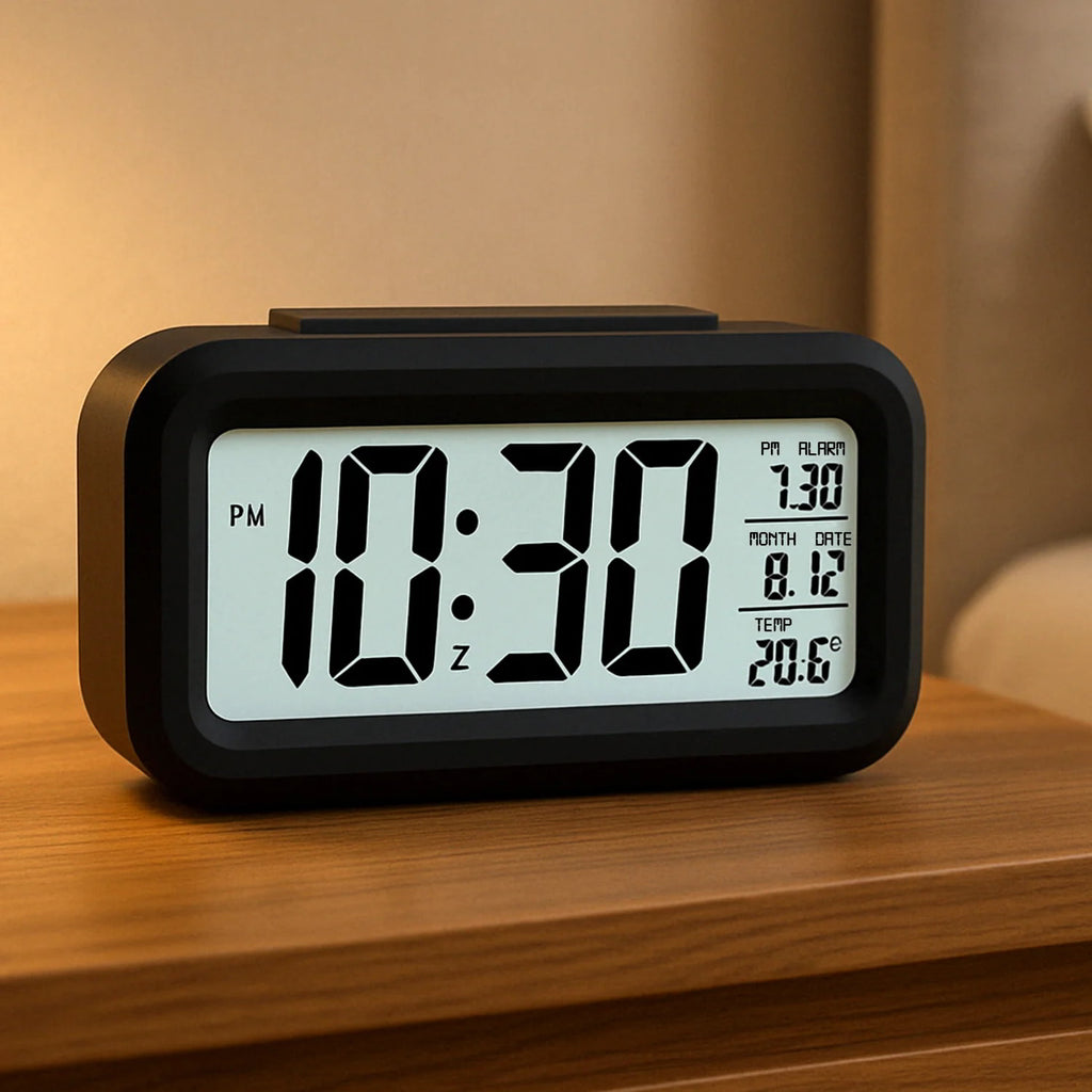 Digital LCD Alarm Clock Backlight