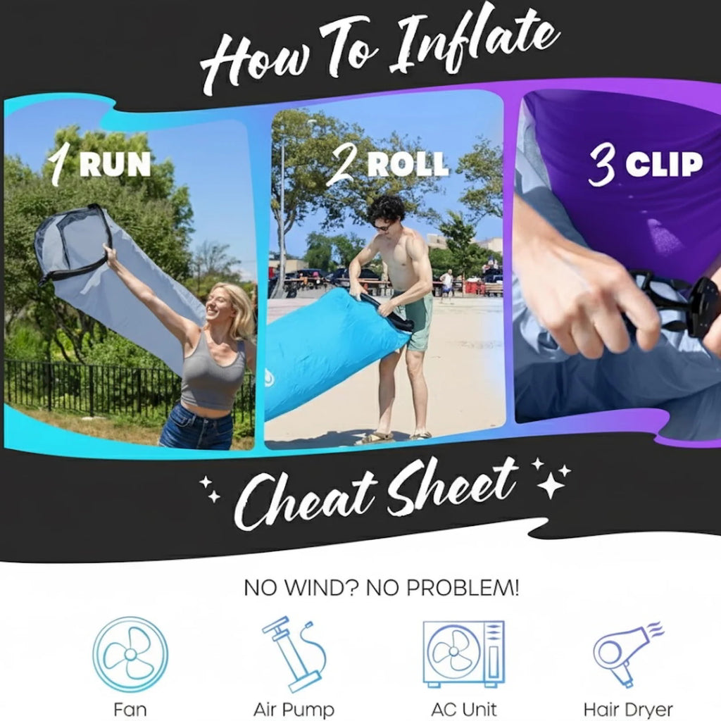 Portable Inflatable Lounger Sofa