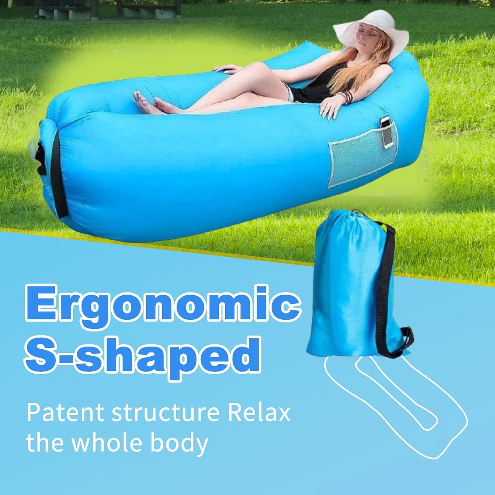 Portable Inflatable Lounger Sofa