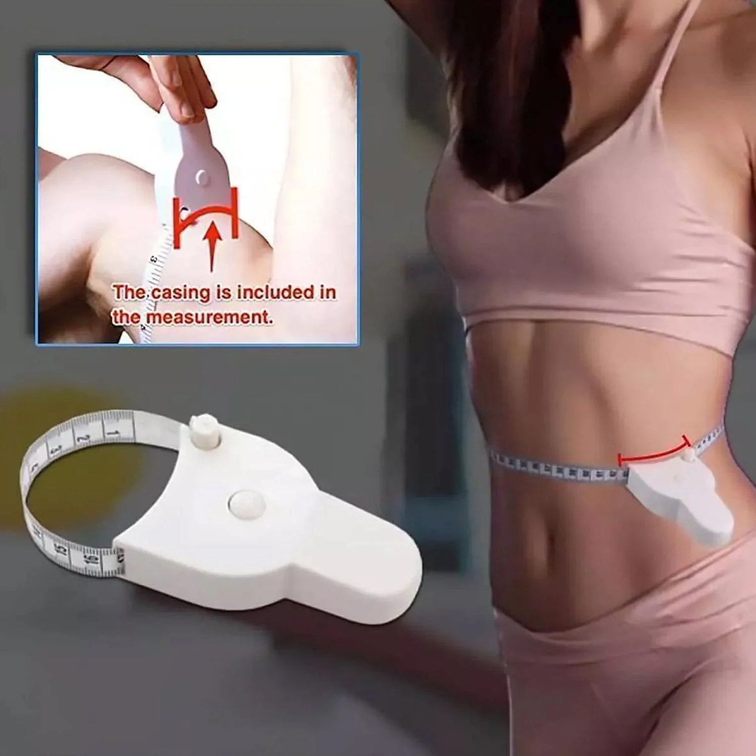 Fitness Body Measuring Tape Retractable