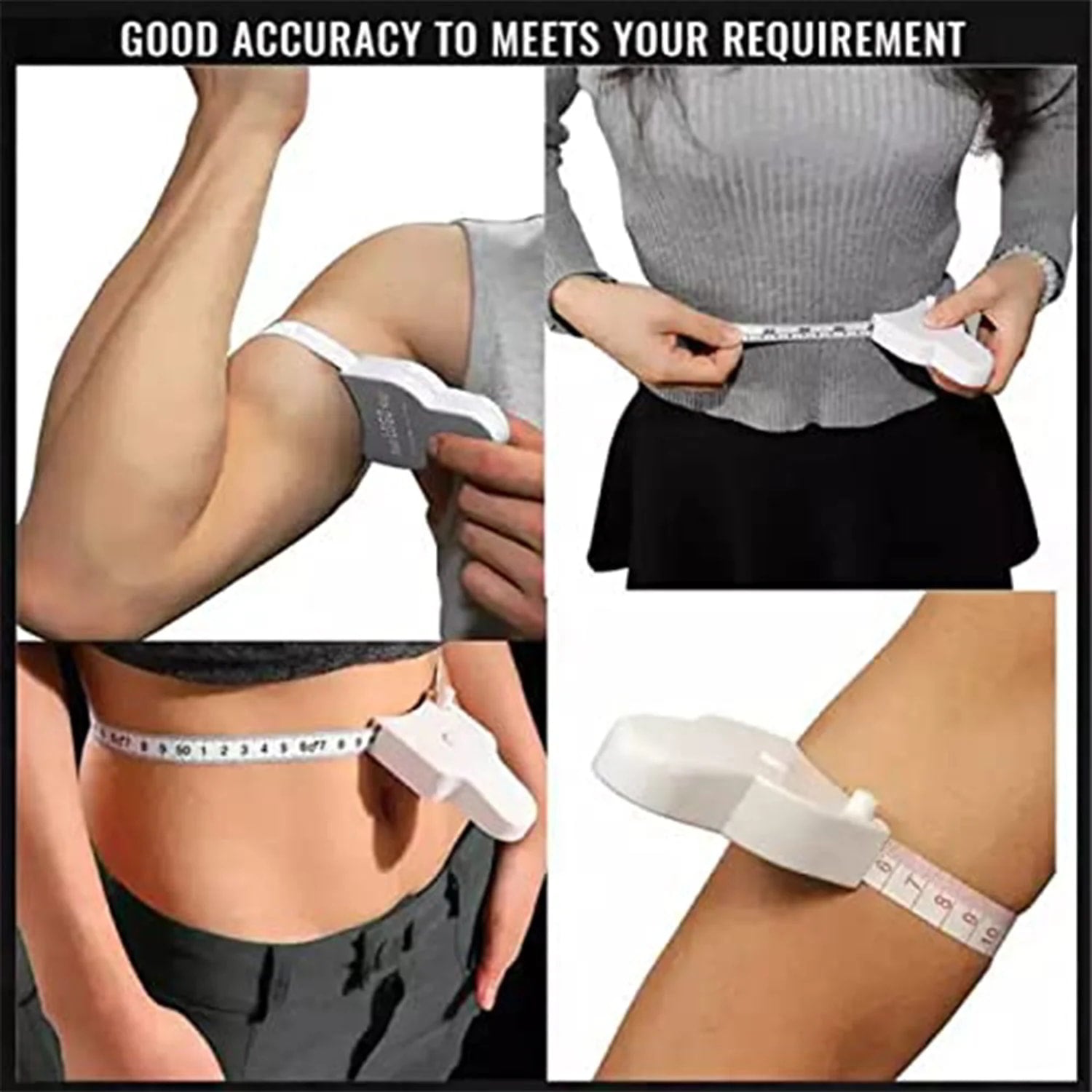 Fitness Body Measuring Tape Retractable