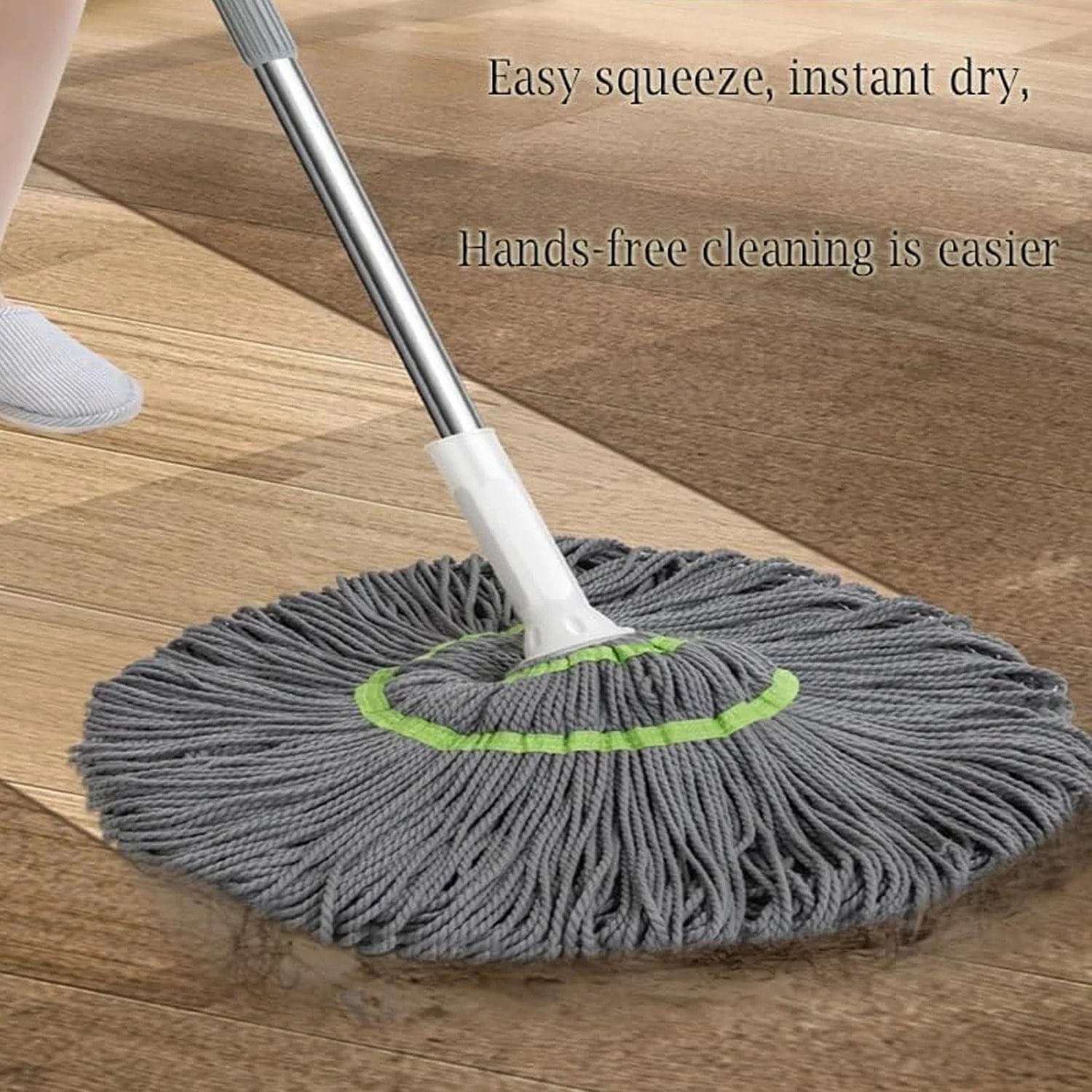 Self Wringing Twist Mop Stainless