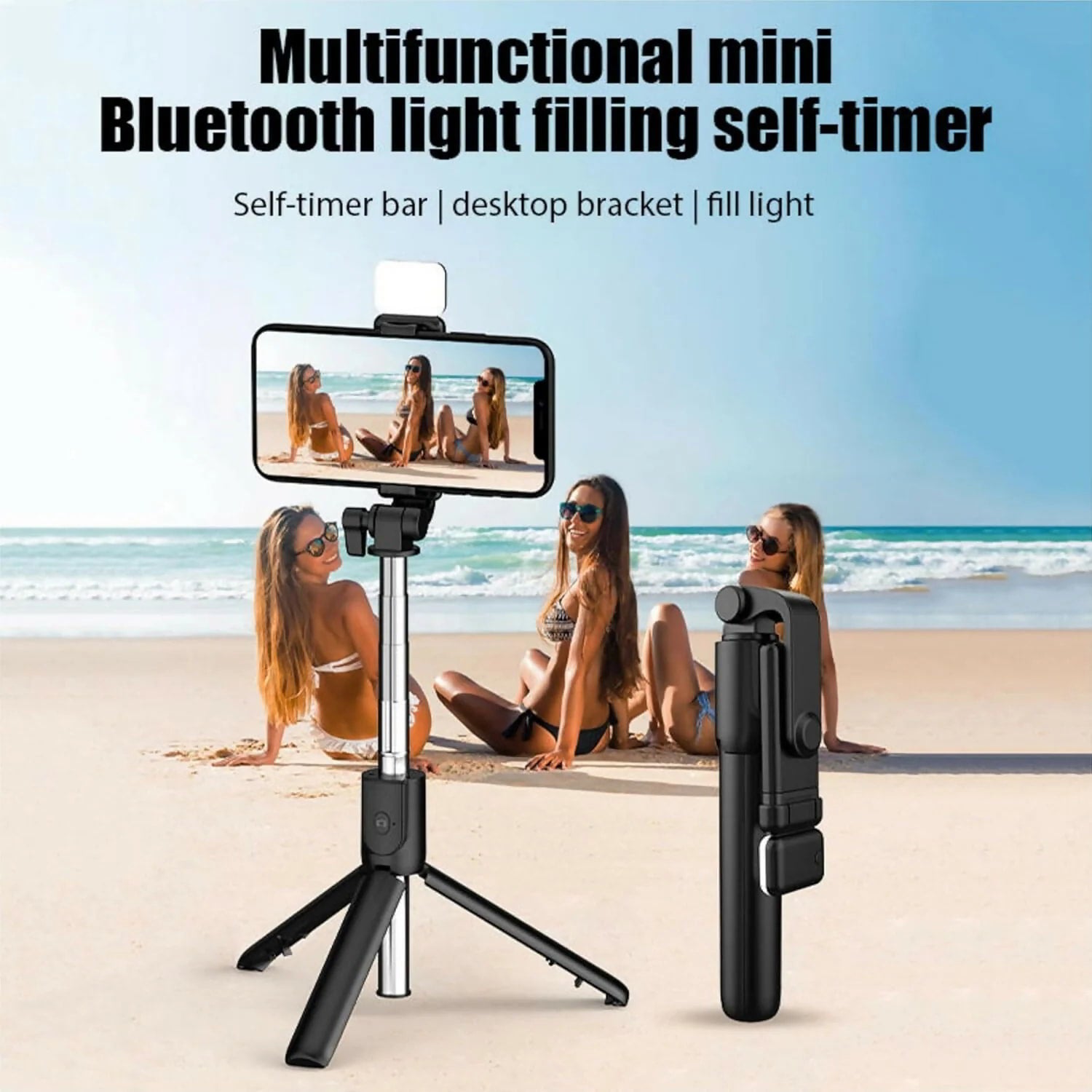 3 in 1 Selfie Stick Tripod
