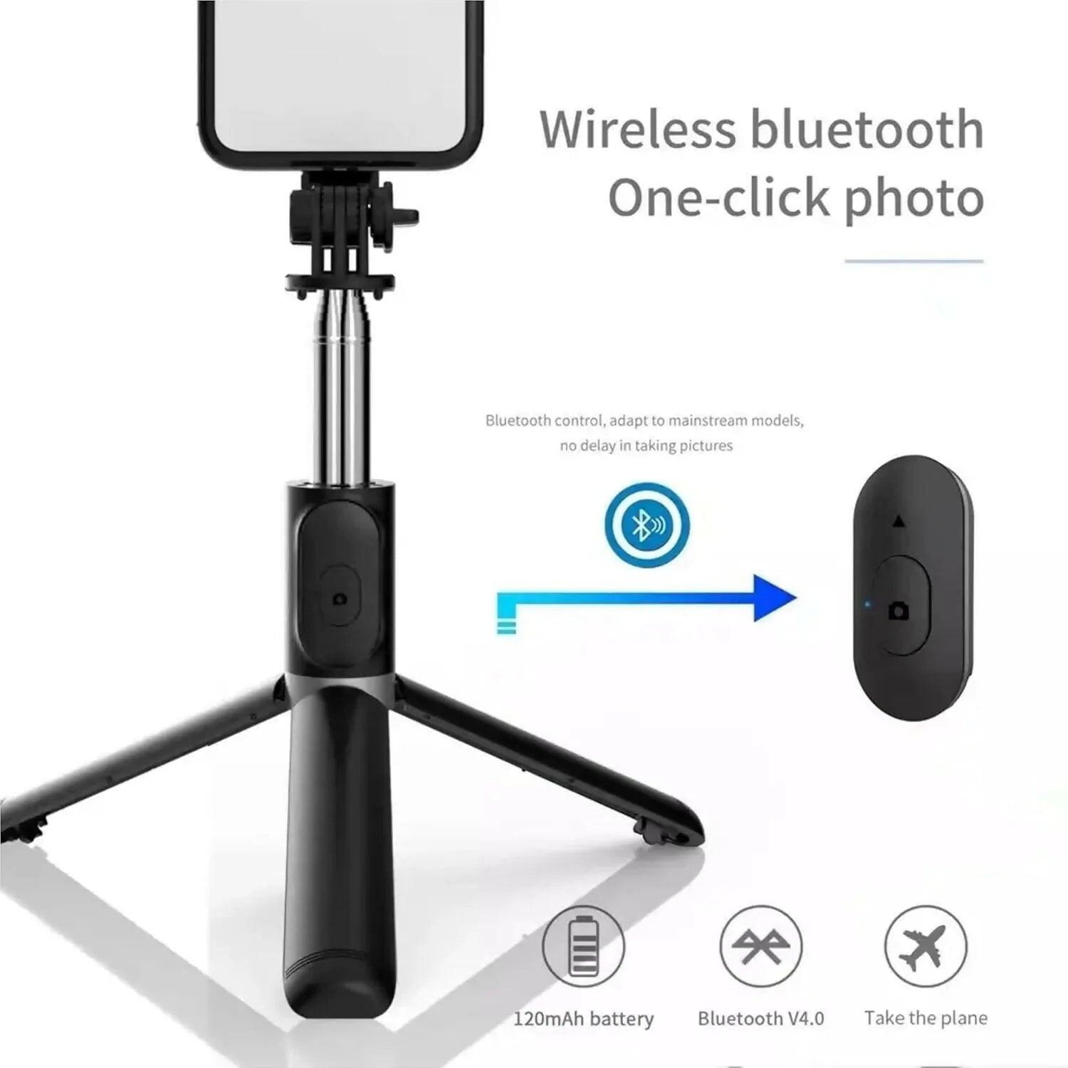 3 in 1 Selfie Stick Tripod