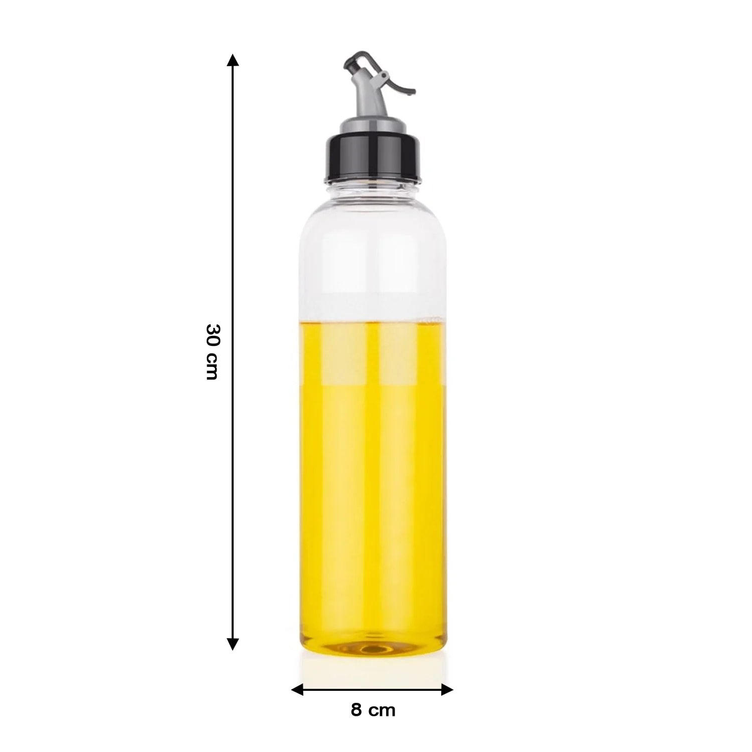 Transparent Oil Vinegar Dispenser Bottle