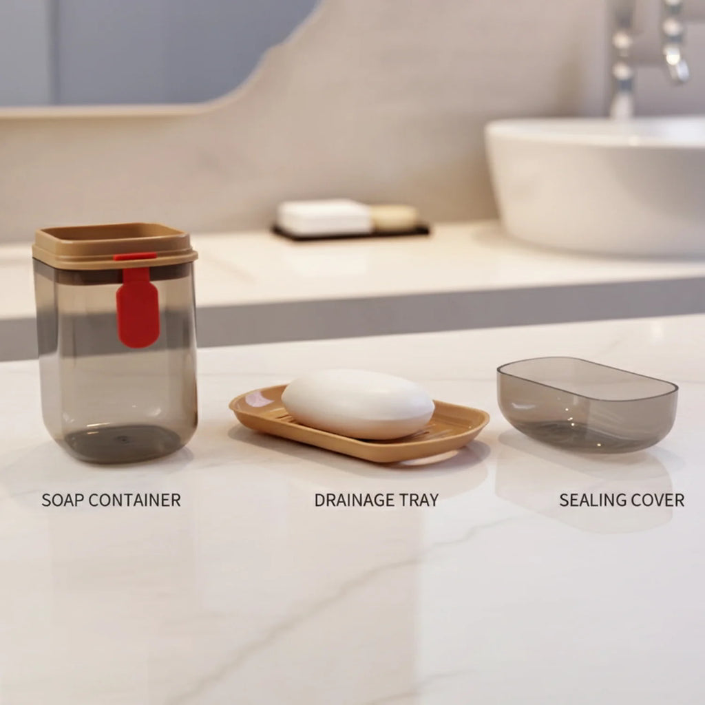 Plastic Soap Box Drain Tray