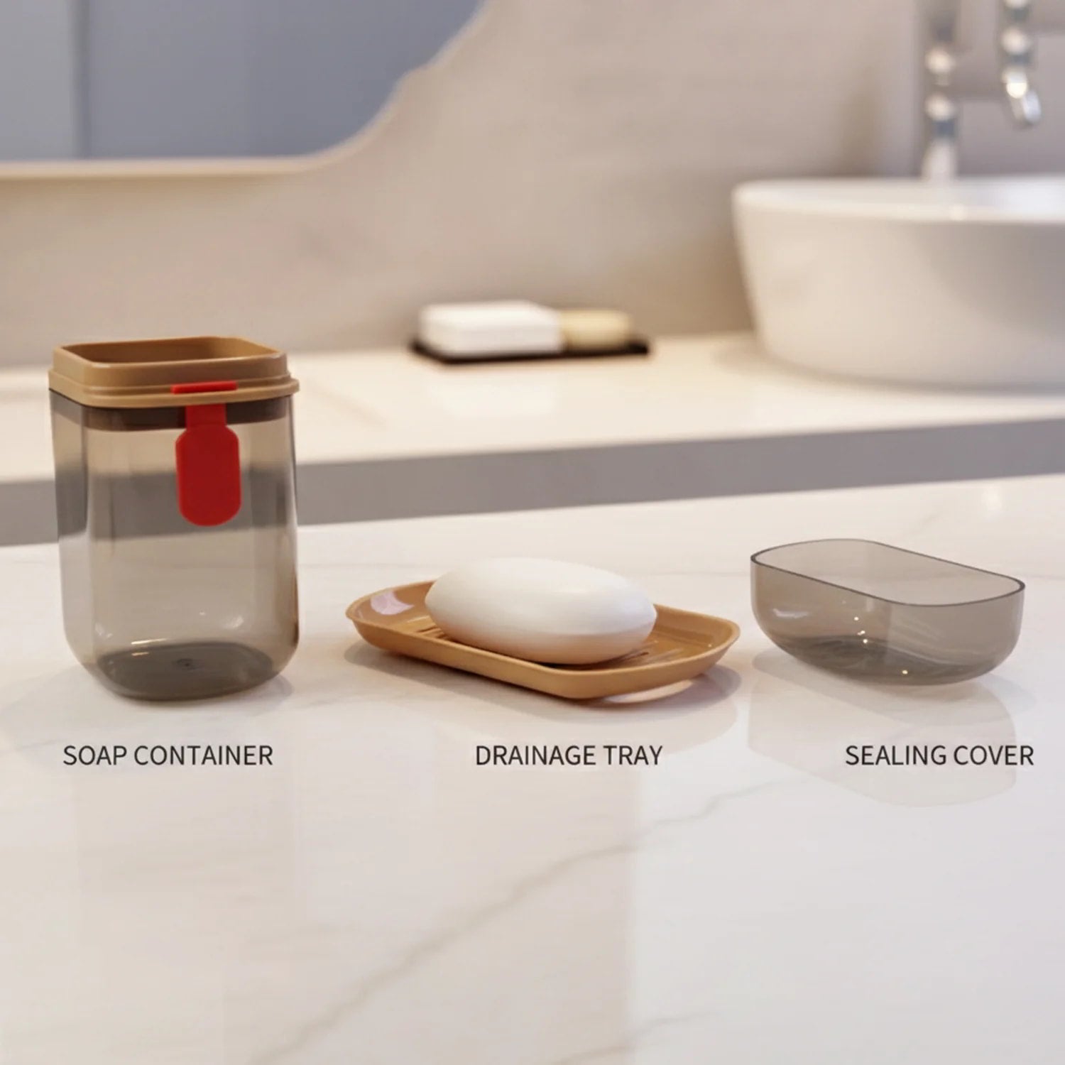 Plastic Soap Box Drain Tray