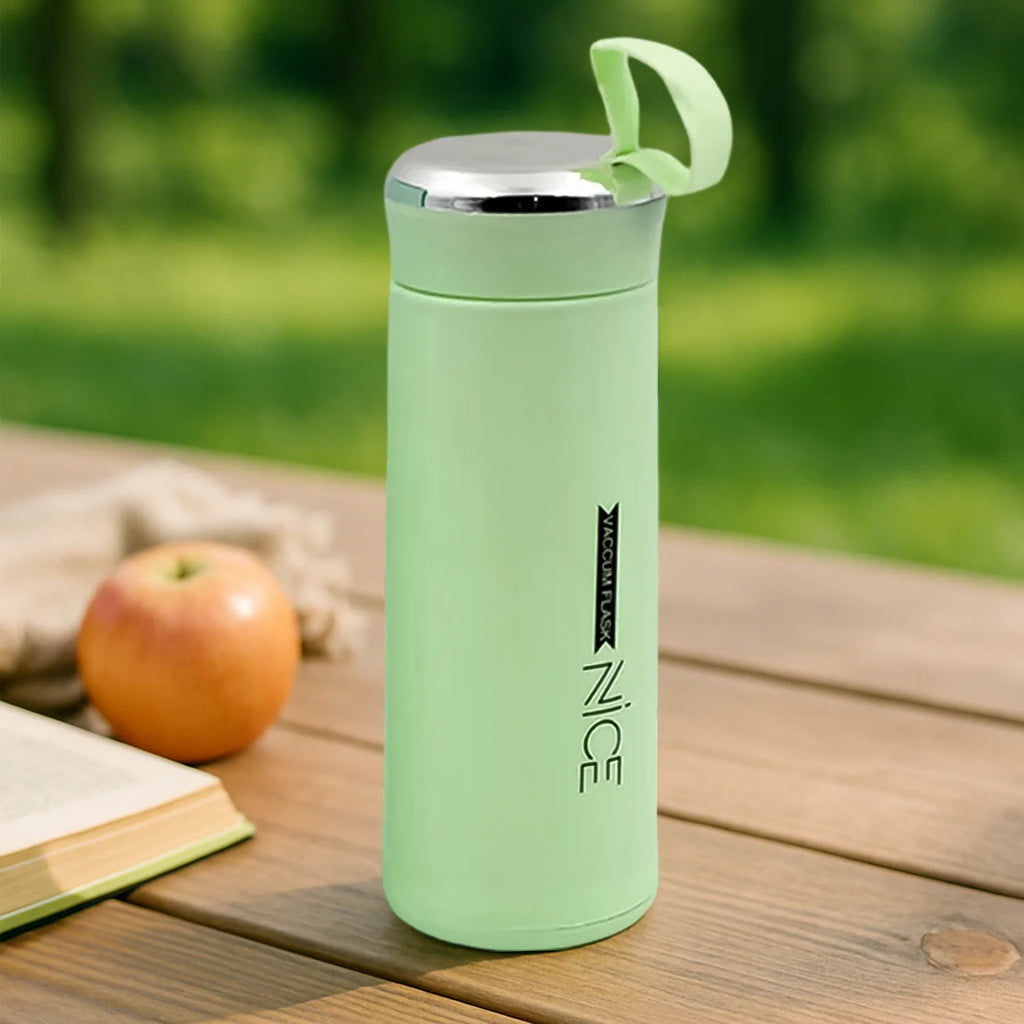 Glass Water Bottle 400ml Leak Proof
