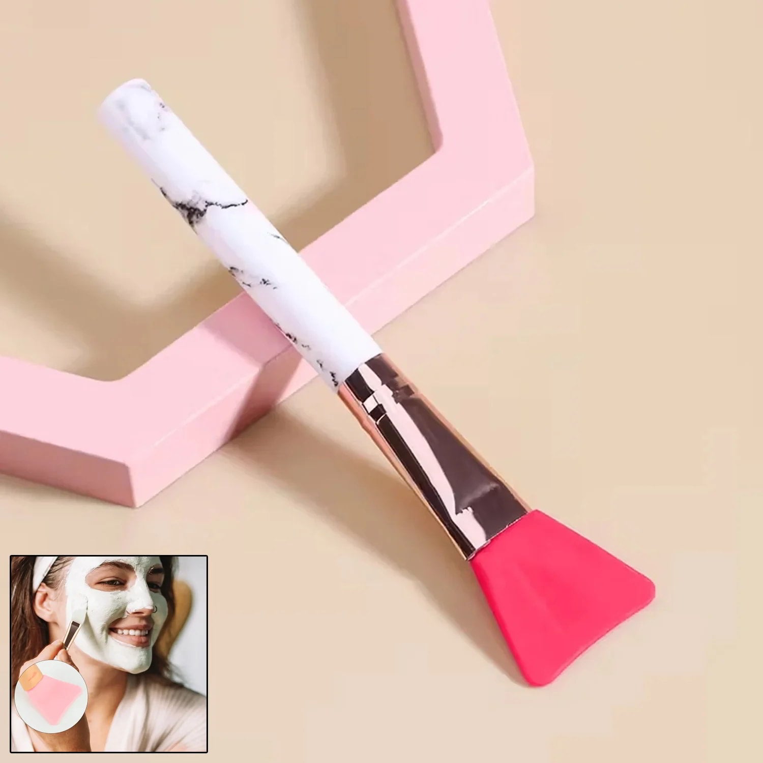 Silicone Face Mask Applicator Brush