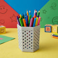 Hexagon Metal Pen Stand
