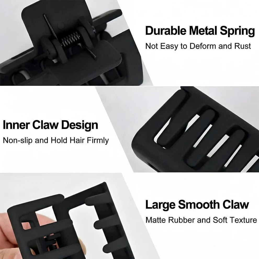 Matte Strong Hold Hair Claw