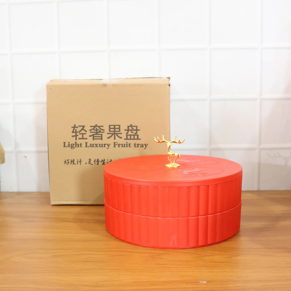 2 Layer Snack Serving Tray