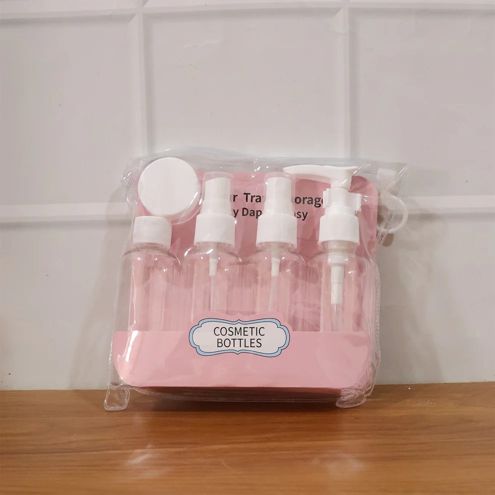 5 in 1 Travel Cosmetic Bottle Set
