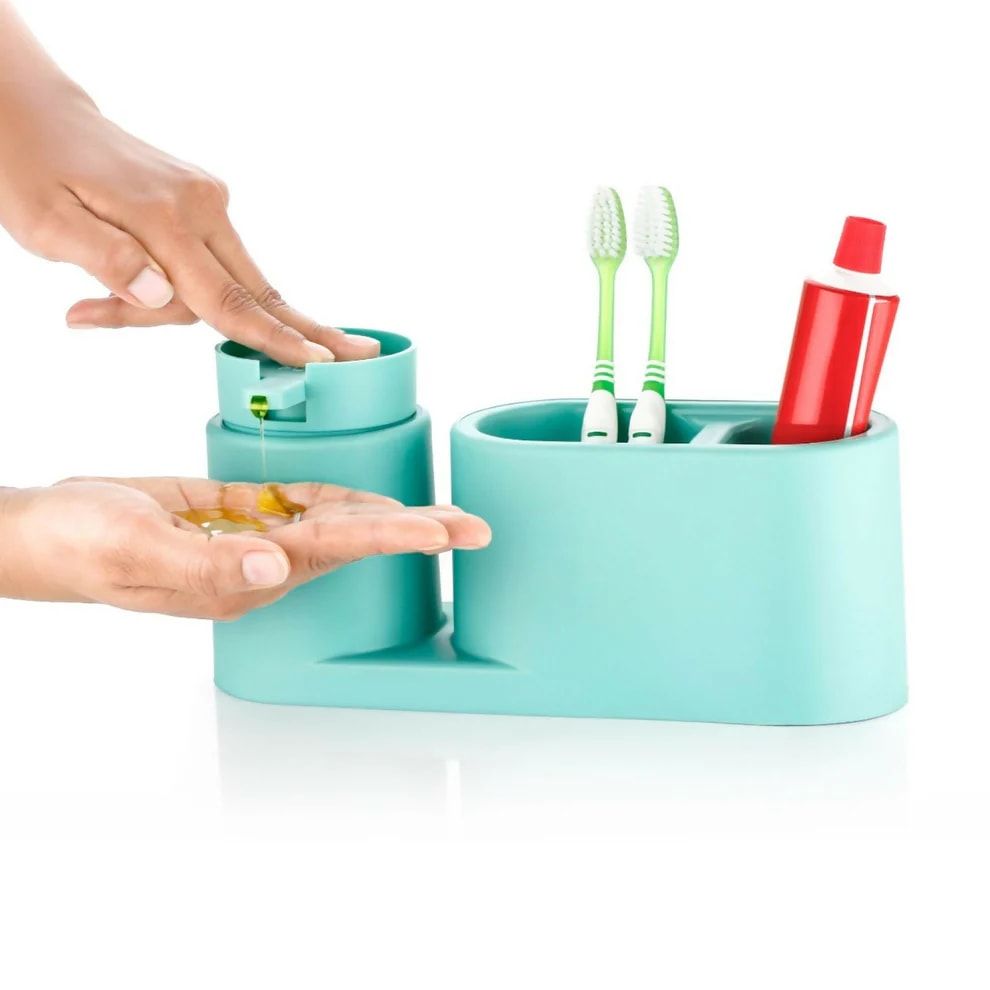 Soap Dispenser with Storage Holder