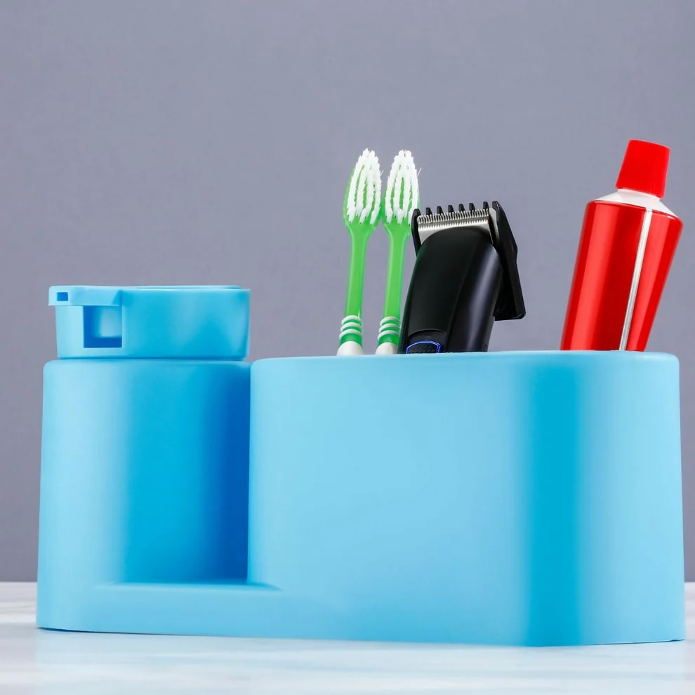 Soap Dispenser with Storage Holder