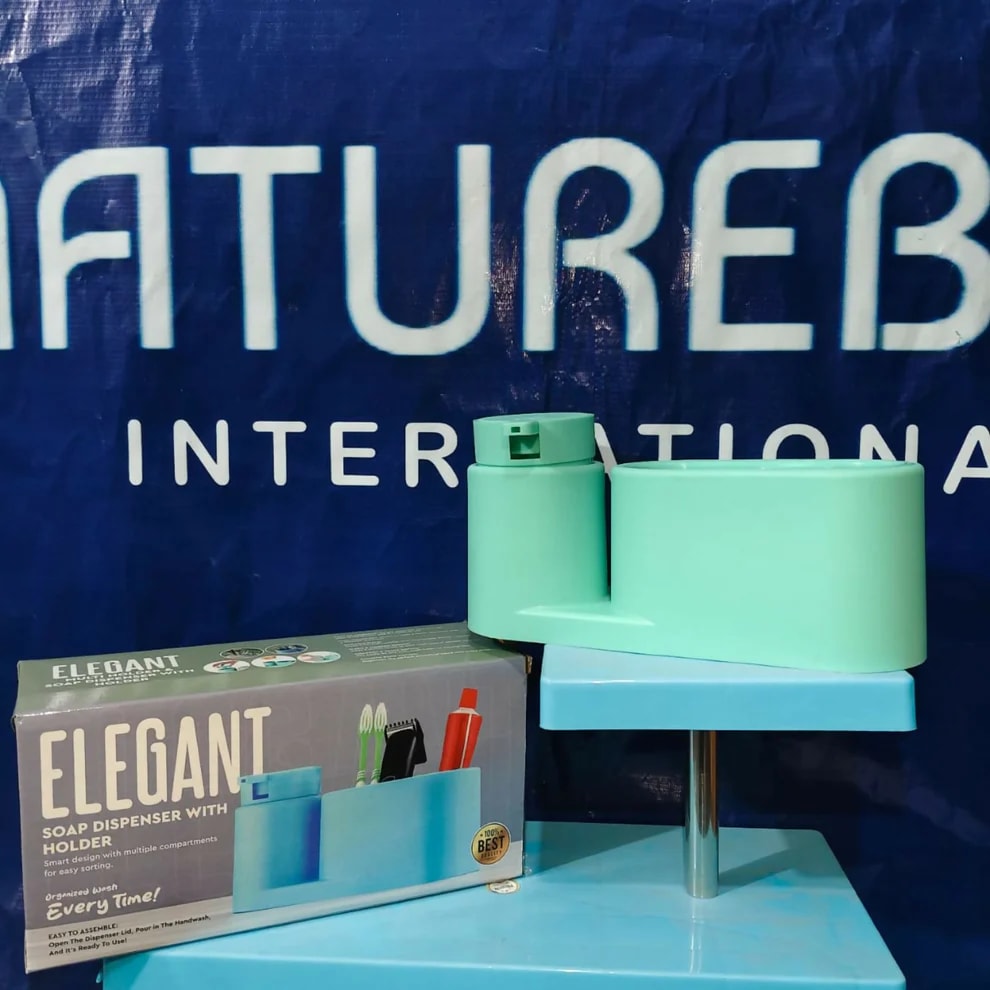 Soap Dispenser with Storage Holder