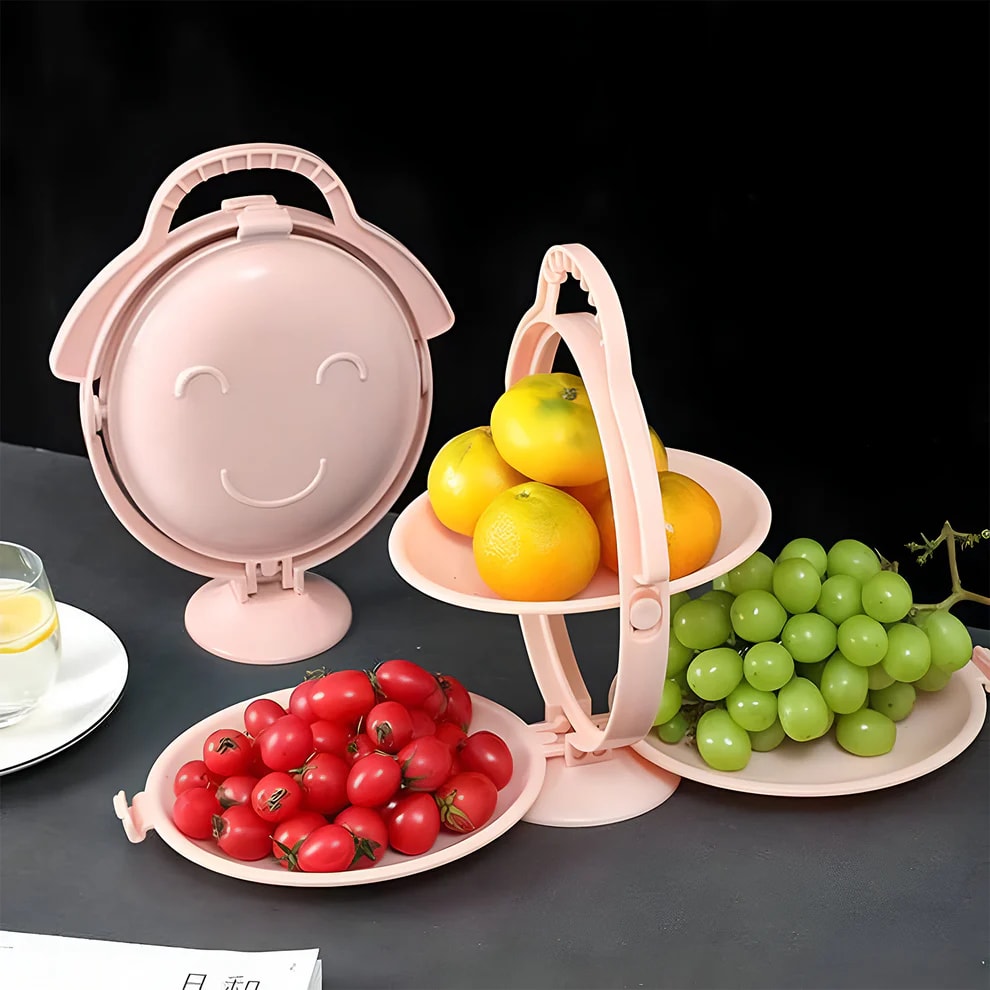 3 Tier Foldable Serving Stand