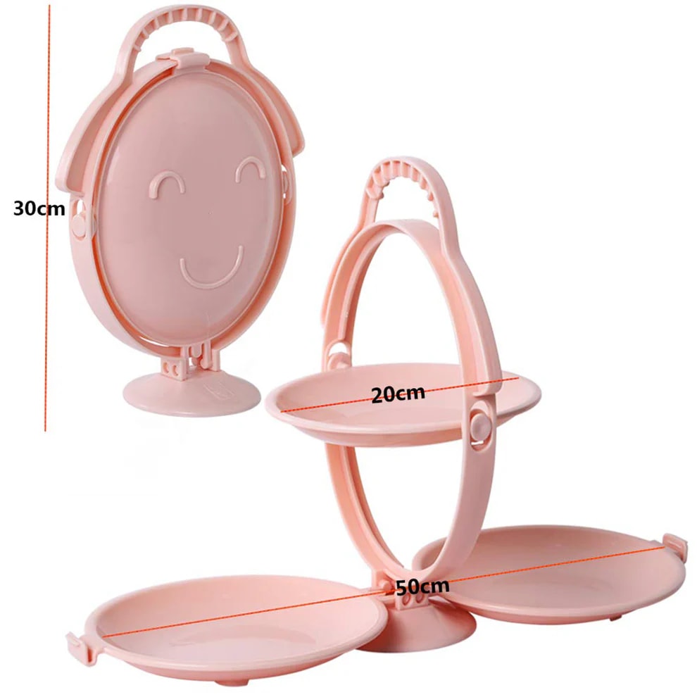 3 Tier Foldable Serving Stand