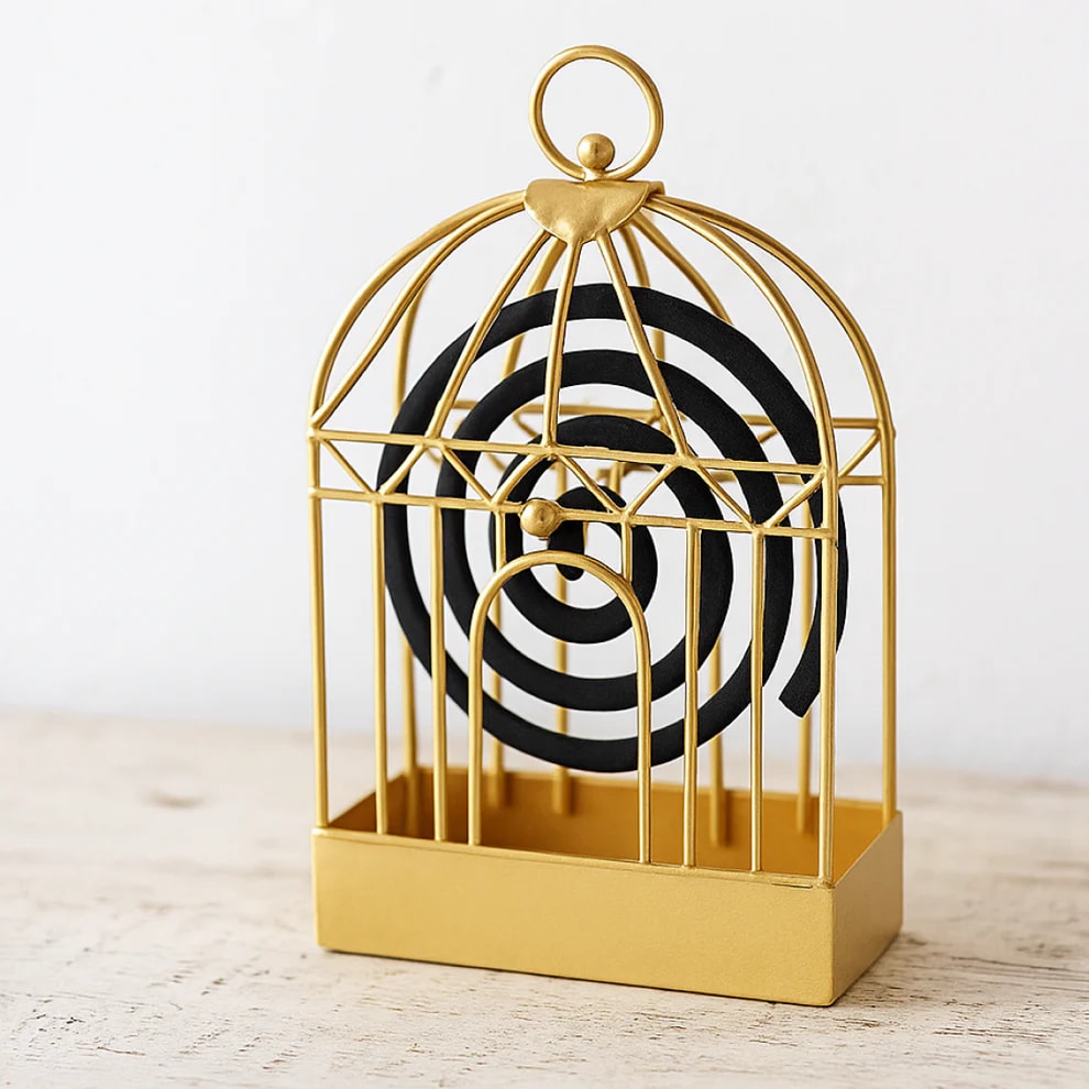 Vintage Iron Mosquito Coil Holder