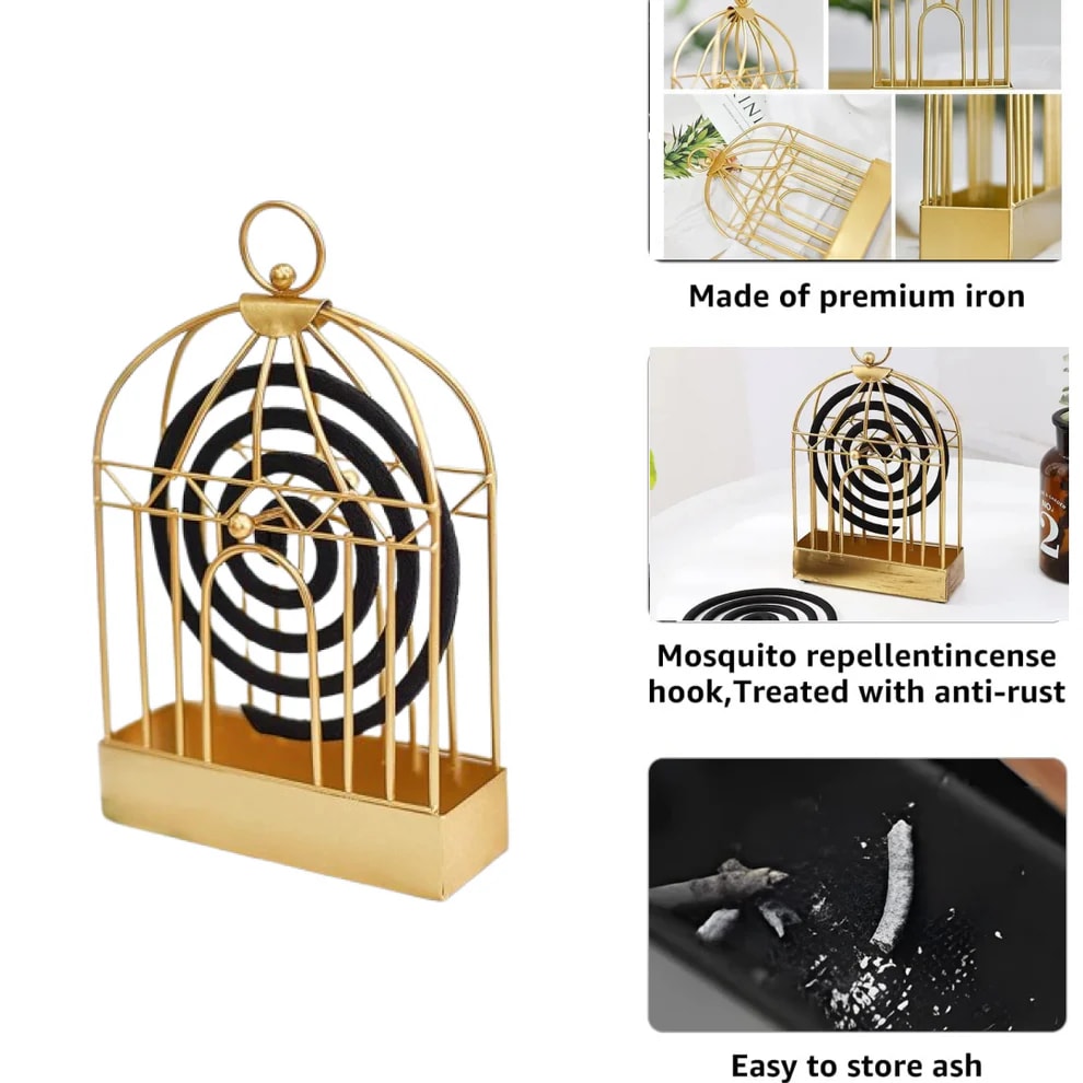 Vintage Iron Mosquito Coil Holder
