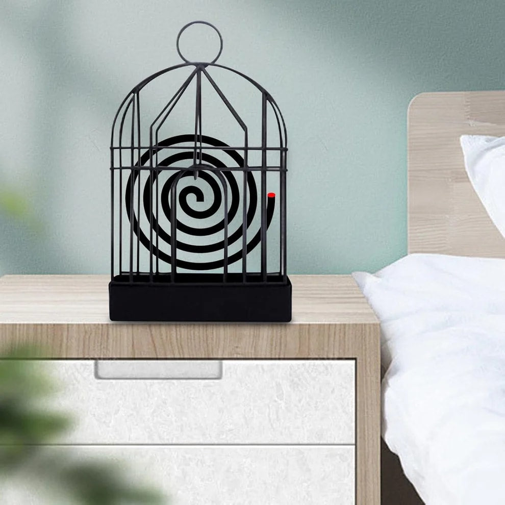 Vintage Iron Mosquito Coil Holder