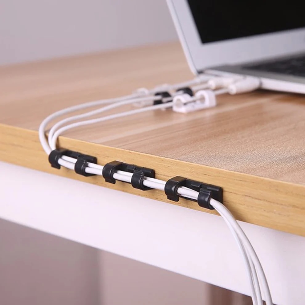 Strong Adhesive Cable Clips Set