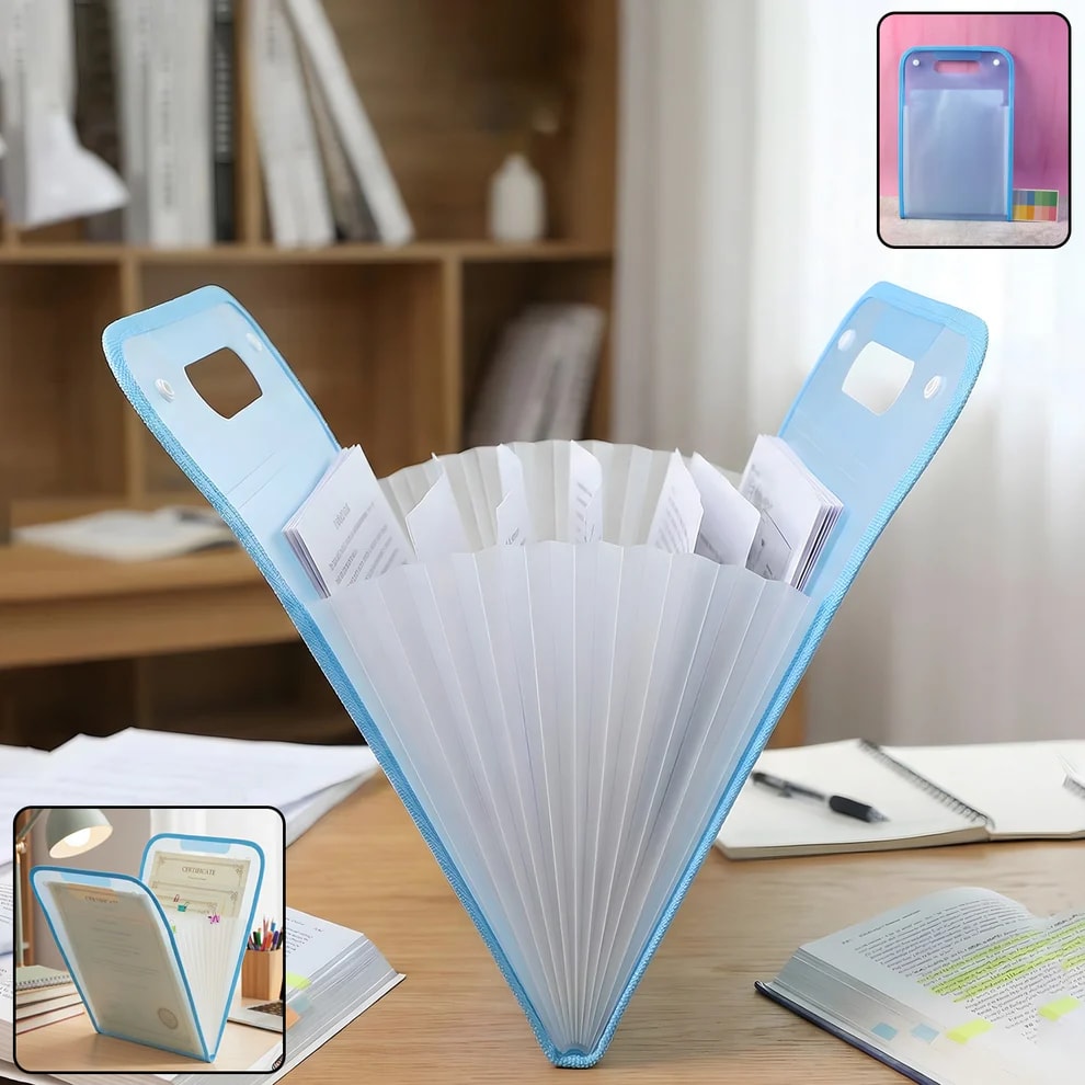 13 Pocket Expanding File Folder