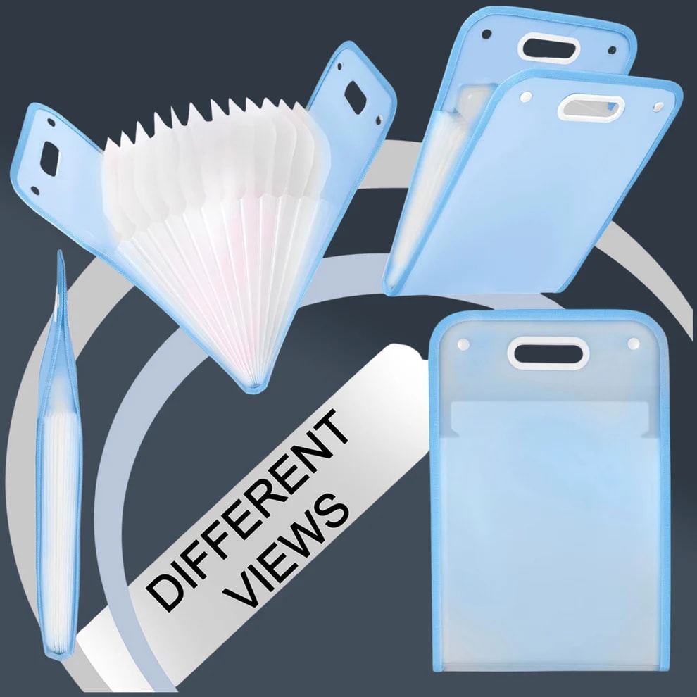 13 Pocket Expanding File Folder