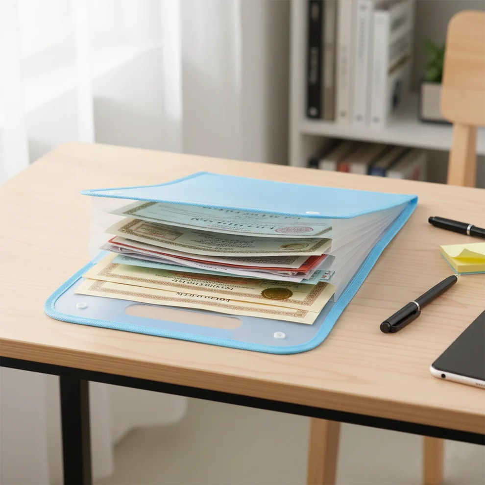 13 Pocket Expanding File Folder